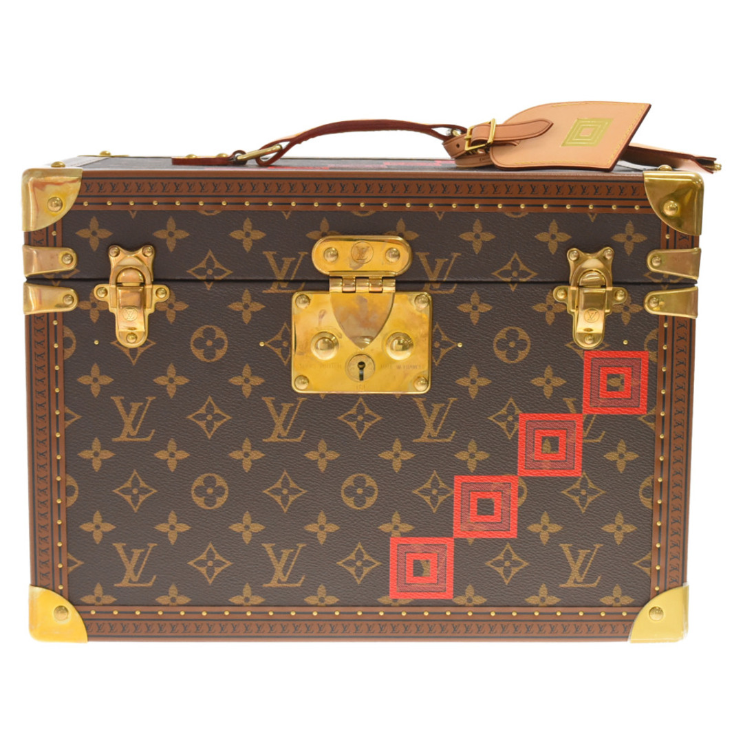 LOUIS VUITTON(ルイヴィトン)のLOUIS VUITTON ルイヴィトン ×市川海老蔵 モノグラム ボワットファルマシー トランクバッグ 化粧ケース ブラウン M20407 メンズのアクセサリー(その他)の商品写真