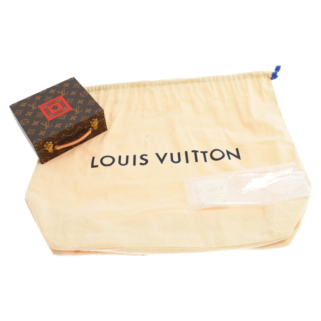 LOUIS VUITTON(ルイヴィトン)のLOUIS VUITTON ルイヴィトン ×市川海老蔵 モノグラム ボワットファルマシー トランクバッグ 化粧ケース ブラウン M20407 メンズのアクセサリー(その他)の商品写真