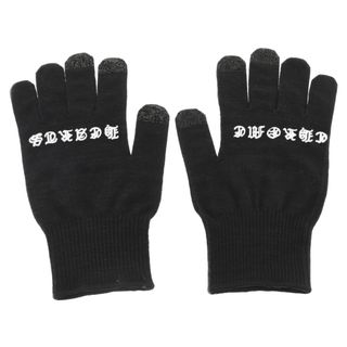 クロムハーツ(Chrome Hearts)のCHROME HEARTS クロムハーツ WORK GLOVES ロゴ グローブ 軍手 ブラック(その他)