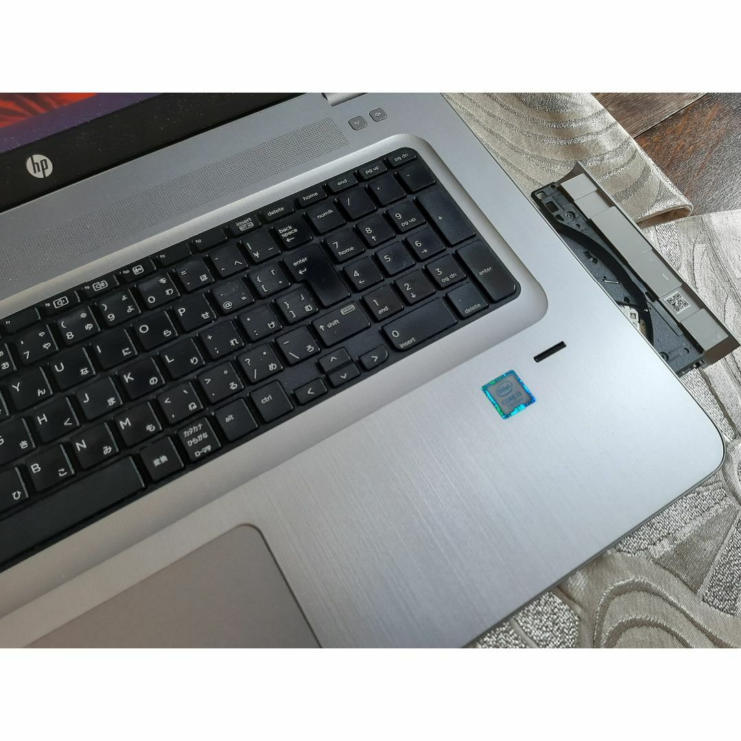 HP 470G4 i3 7100U 256G/SSD 8G 17インチ