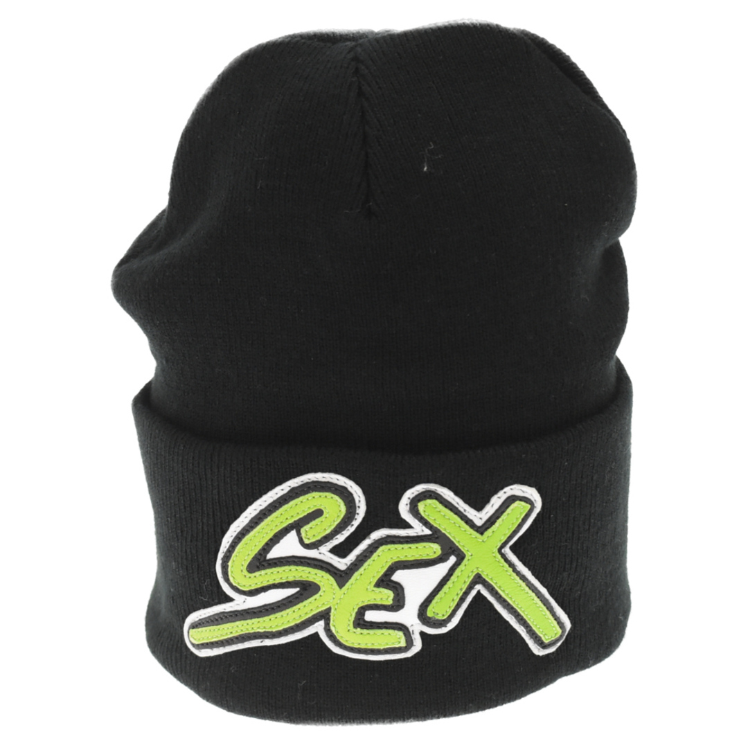 CHROME HEARTS クロムハーツ SEX BEANIE SEX RECORDS レザーパッチ