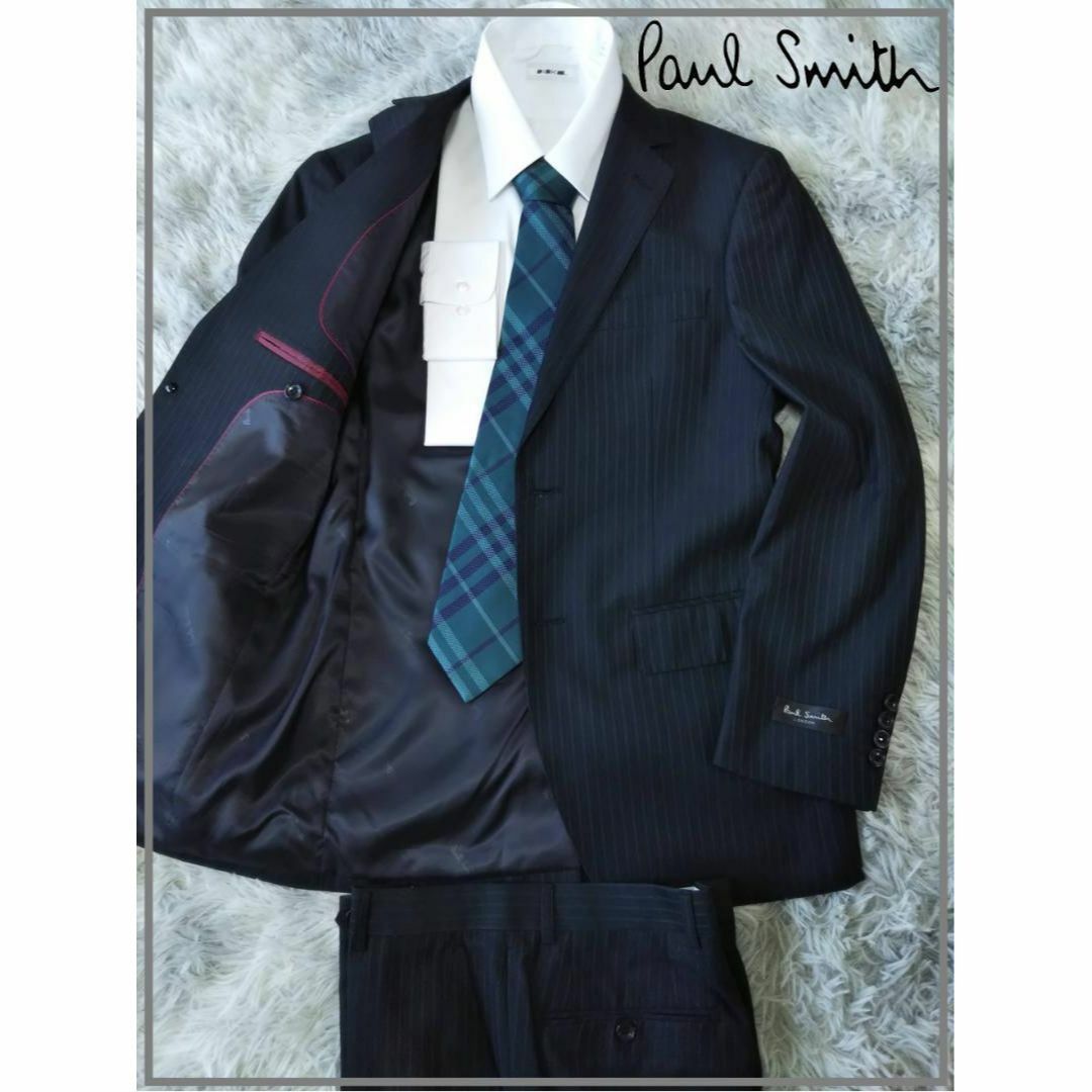 Paul Smith 刺繍ロゴ スーツ セットアップ ウール100 3410