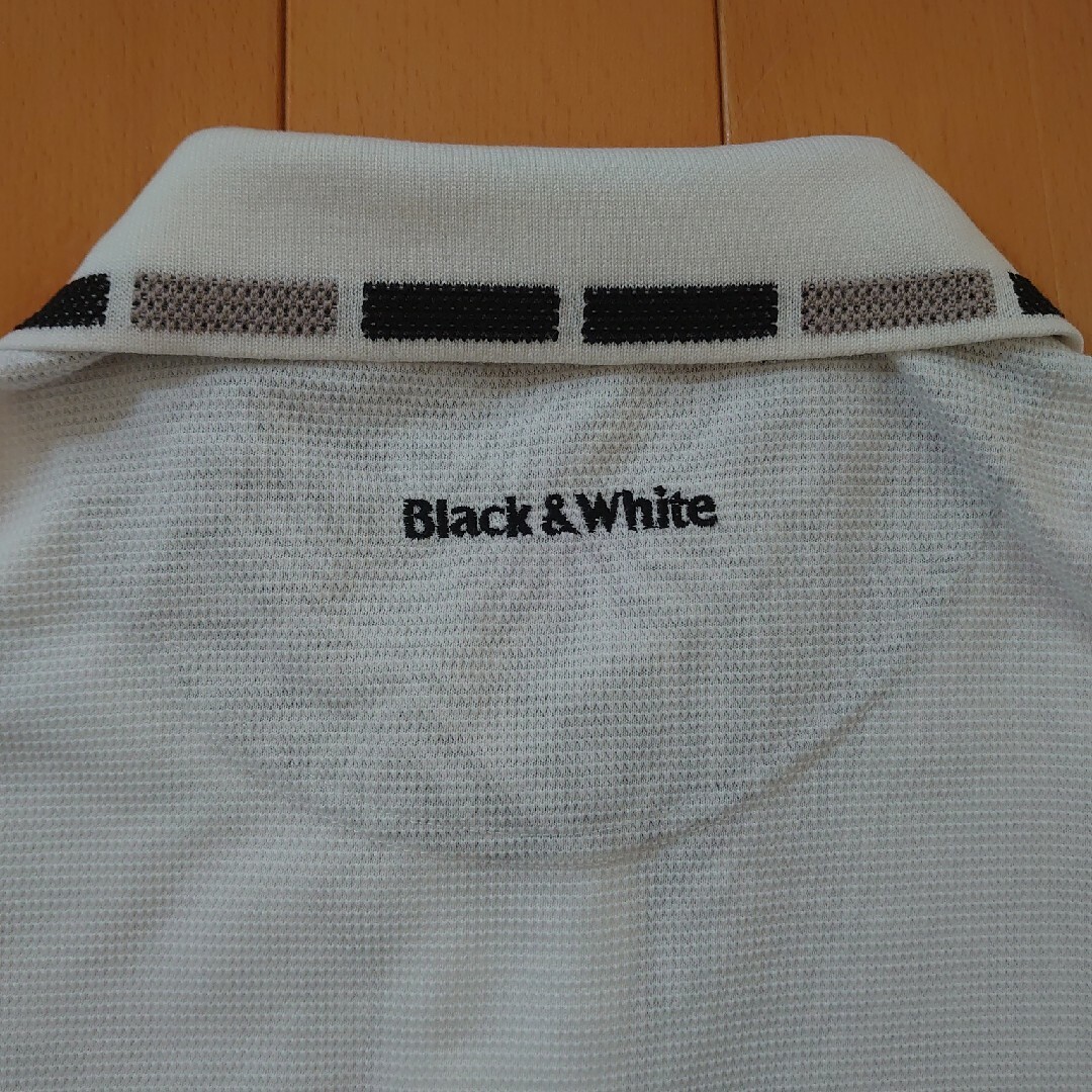 Black & White Sportswear(ブラックアンドホワイトスポーツウェア)のBlack&White 長袖ポロシャツ スポーツ/アウトドアのゴルフ(ウエア)の商品写真