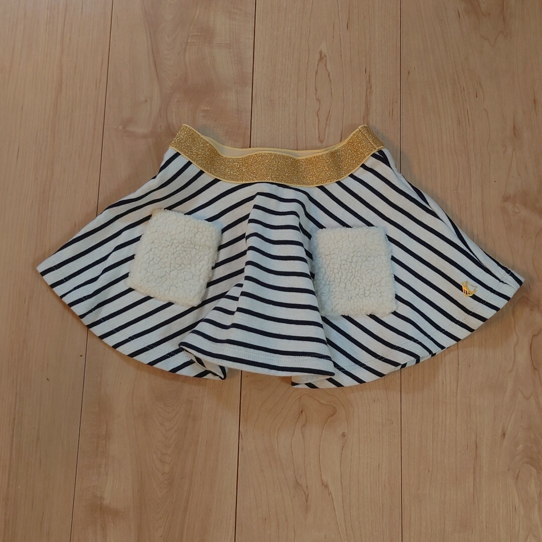 PETIT BATEAU(プチバトー)のプチバトー　スカート　95 キッズ/ベビー/マタニティのキッズ服女の子用(90cm~)(スカート)の商品写真