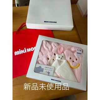 ミキハウス(mikihouse)のミキハウスバスポンチョ⭐︎新品未使用品(バスローブ)