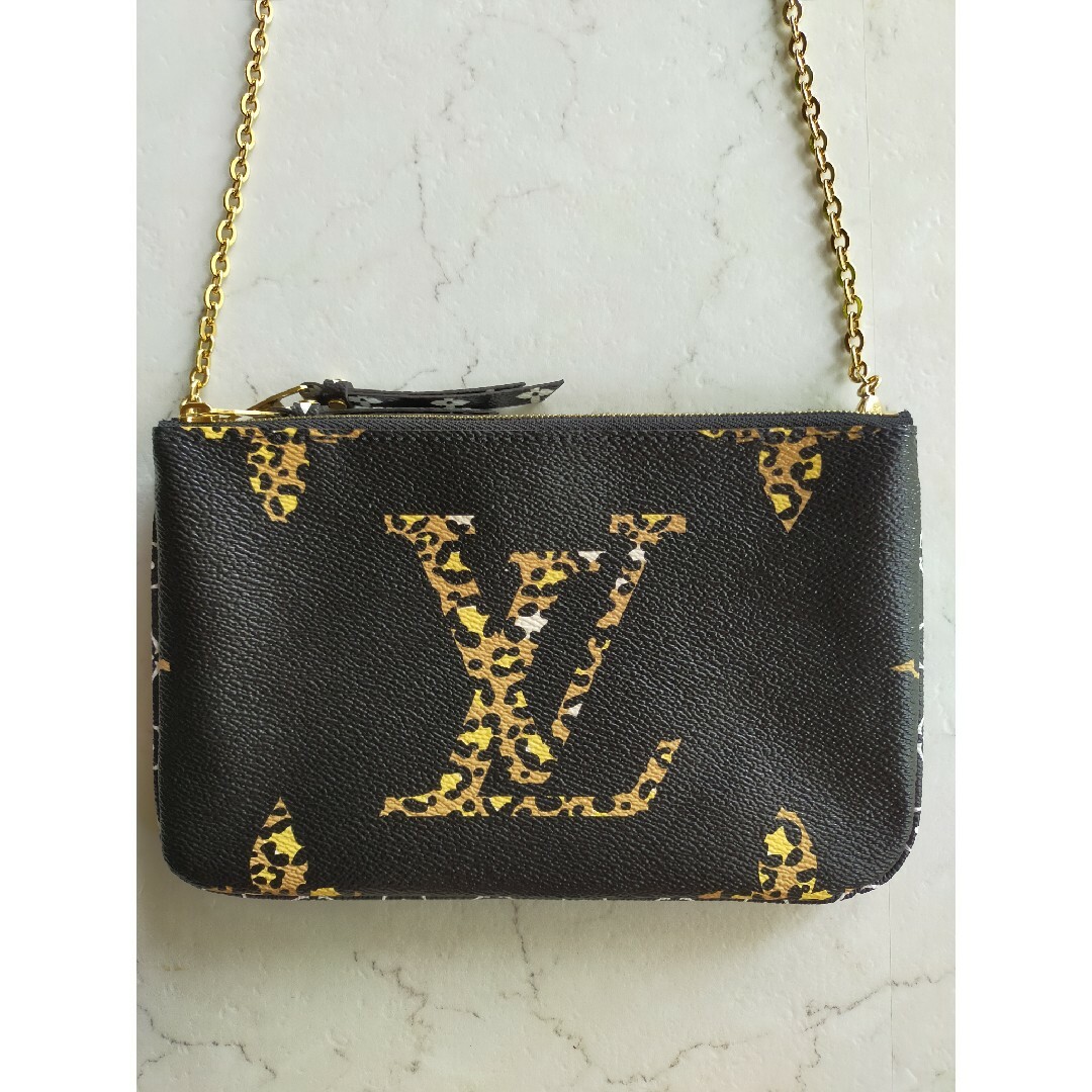 激レア　LOUIS VUITTON　モノグラムジャイアントジャングルポシェットチェーンウォレット