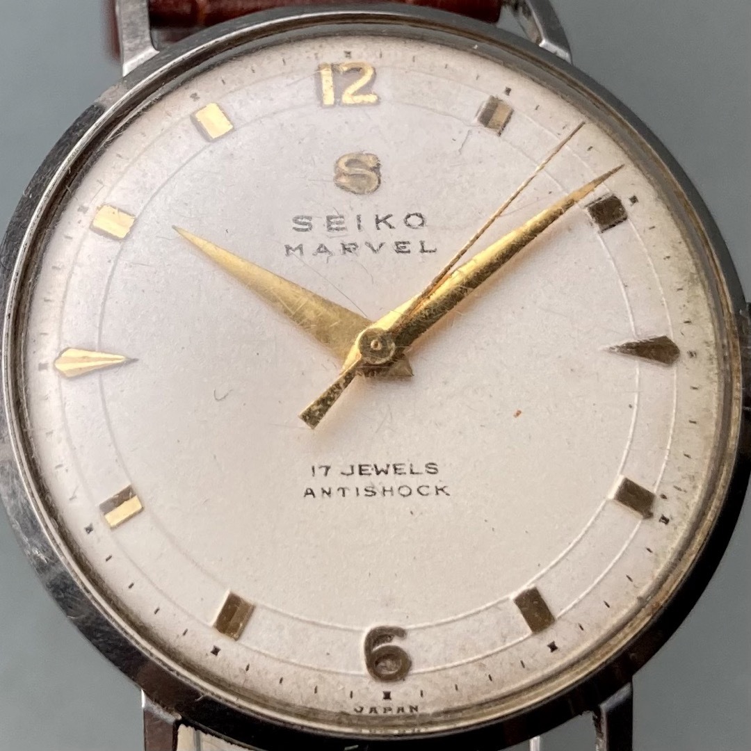 SEIKO - 【動作品】セイコー マーベル アンティーク 腕時計 1956年~ 手