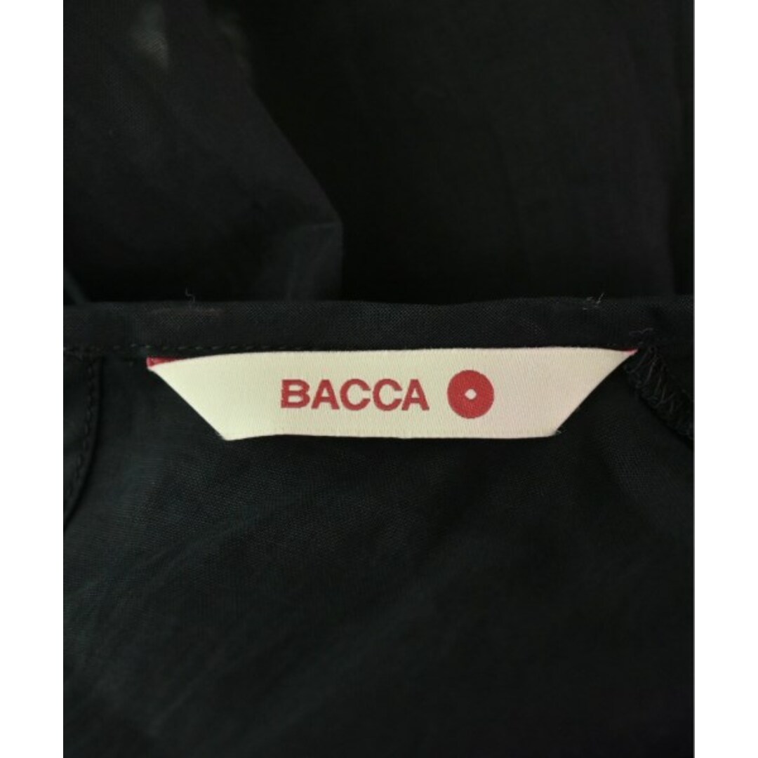 BACCA(バッカ)のBACCA バッカ ブラウス 36(S位) 黒 【古着】【中古】 レディースのトップス(シャツ/ブラウス(長袖/七分))の商品写真