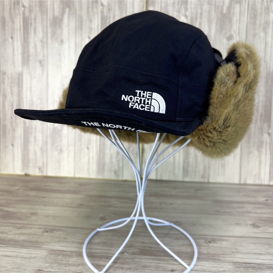 【希少】THE NORTH FACE FRONTIER CAP黒×茶 Lサイズ