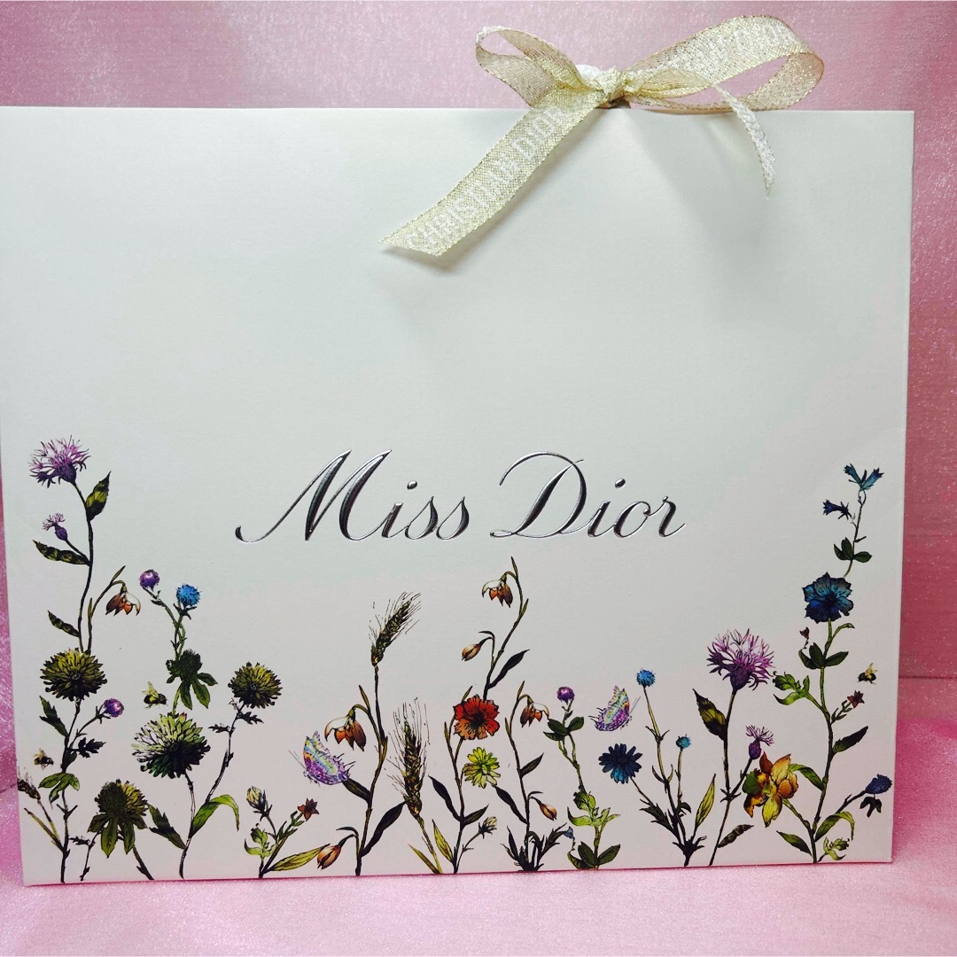 Christian Dior(クリスチャンディオール)の🌟Dior ショッパーリボン付き　　　２枚 レディースのバッグ(ショップ袋)の商品写真