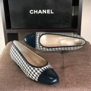 シャネル フラットパンプスの通販 100点以上 | CHANELを買うならラクマ