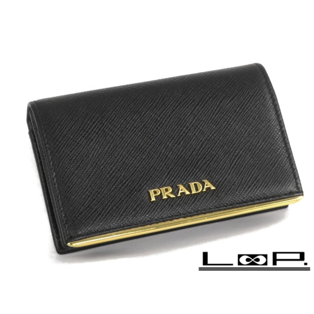 PRADA - □中古□ プラダ サフィアーノ 名刺入れ カード ケース