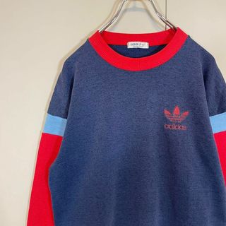 【ザ・90年代◎】adidasリンガースウェットマルチカラー90s刺繍ロゴ