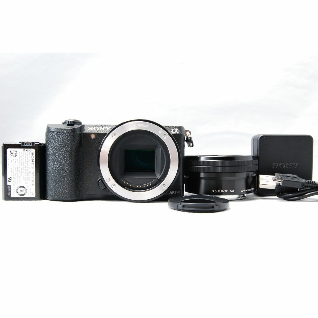 SONY α5100 ILCE-5100 パワーズームレンズキット ブラック-