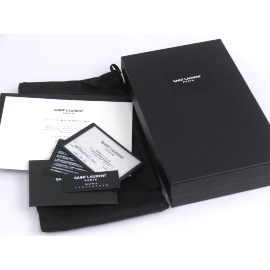SAINT LAURENT - □中古□ サンローラン 長財布 ロゴ 星 スター SAINT LAURENT - □中古□ サンローラン 長財布 ロゴ 星 スター