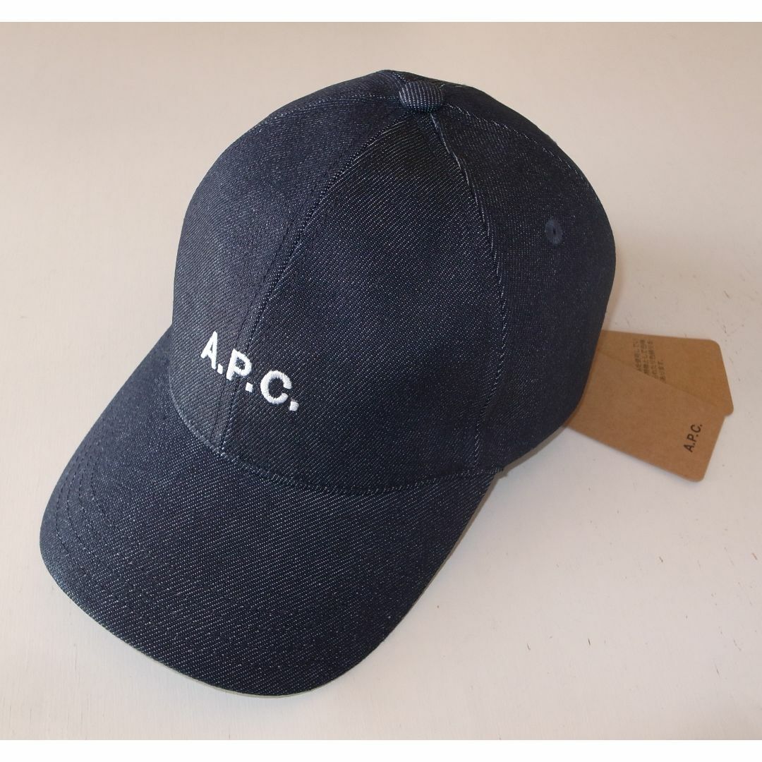 APC denim logo cap ロゴ デニム キャップ 58cmキャップ
