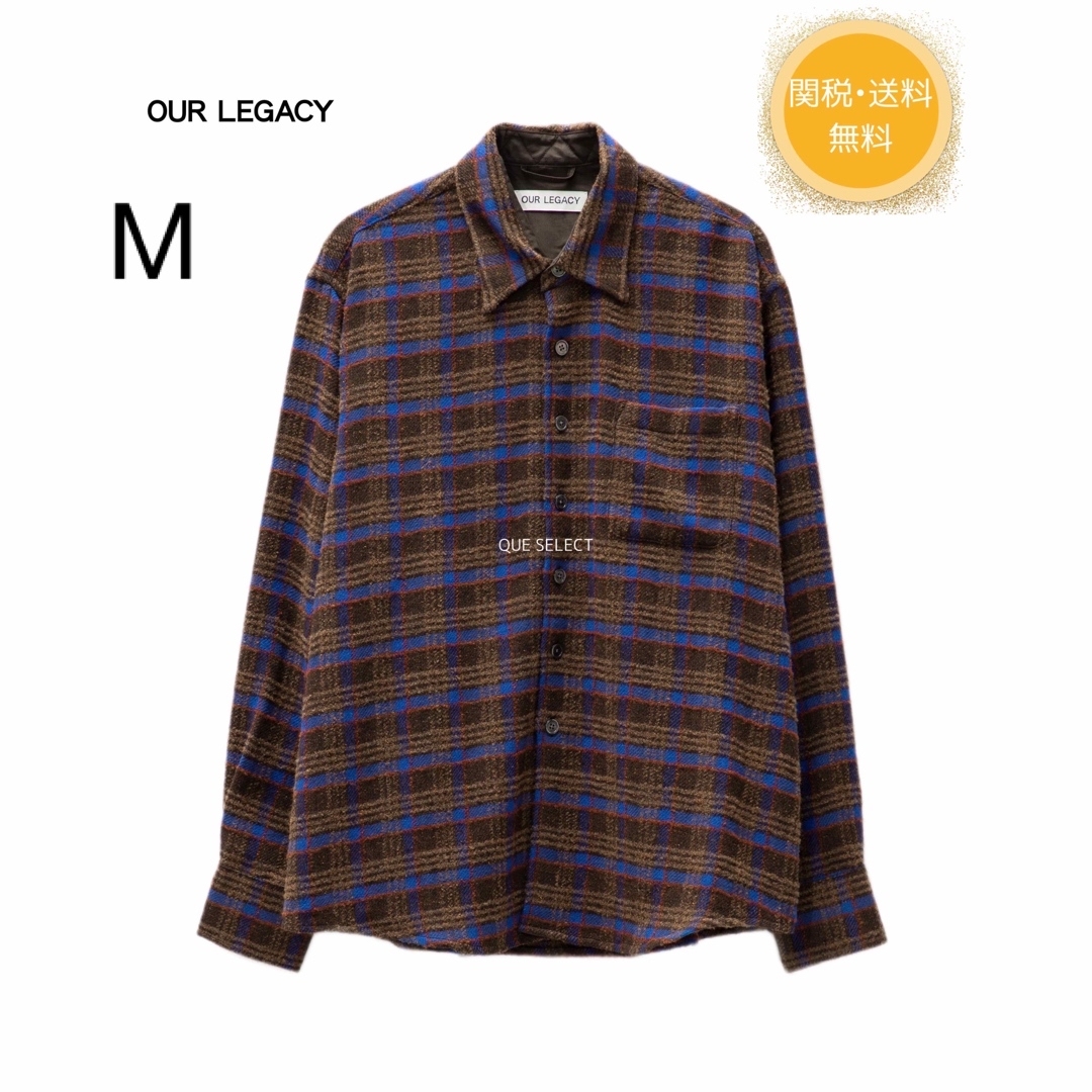 最新　23AW OUR LEGACY OVER CHECK SHIRTselectの商品