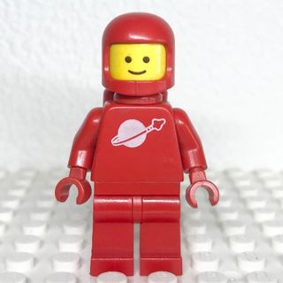 レゴ(Lego)のレゴ  レッド　クラシックスペース　赤　ミニフィグ(知育玩具)