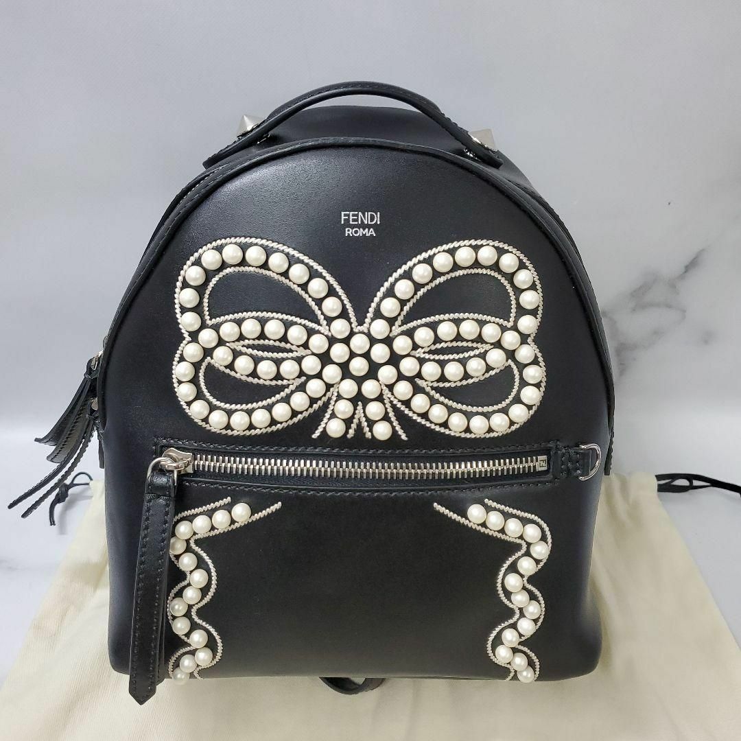 Fendi レザーリュック/バックパック ブラック-