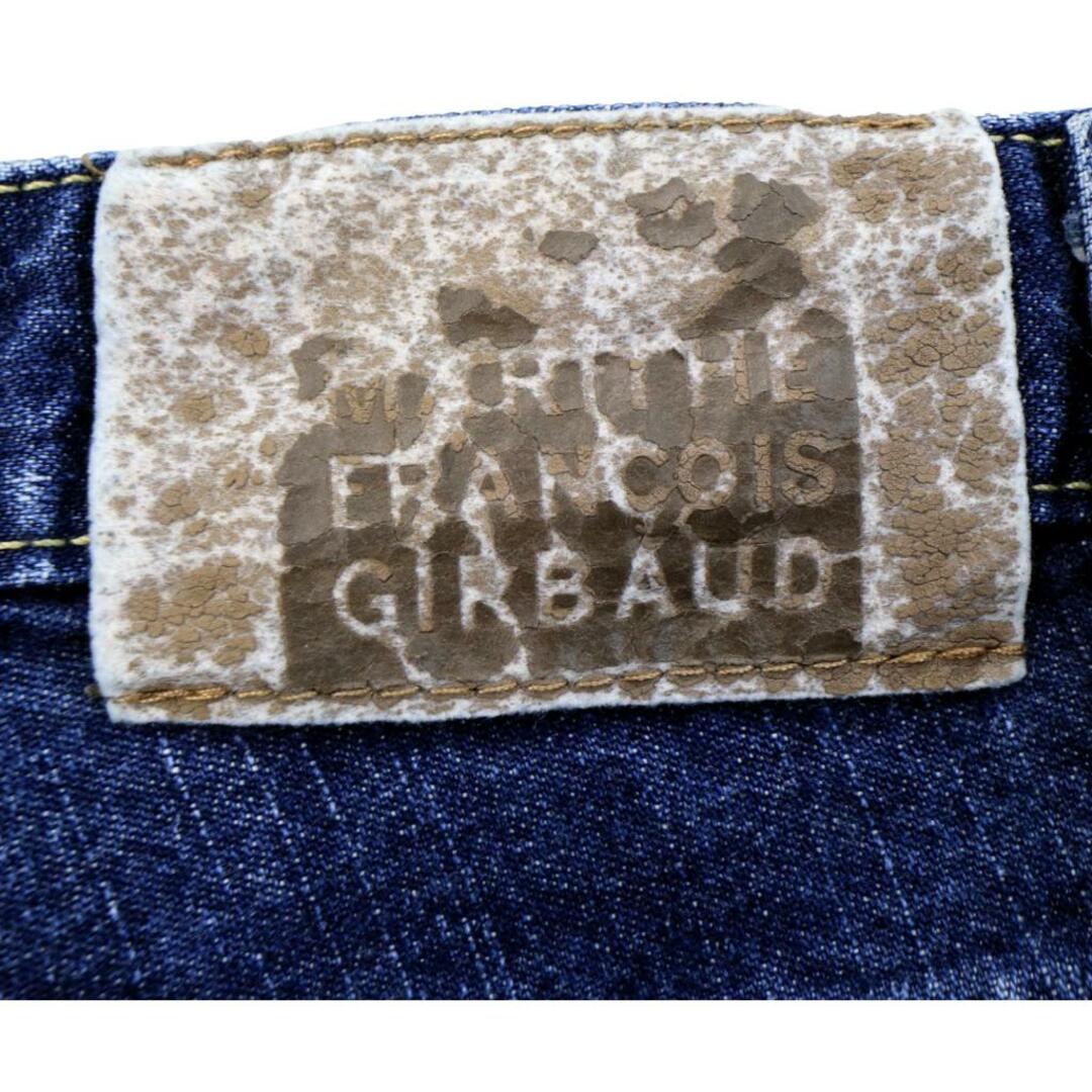MARITHE + FRANCOIS GIRBAUD マリテ フランソワ ジルボー デニム ショートパンツ バギー インディゴブルー (メンズ 34) 中古 古着 O2204 メンズのパンツ(ショートパンツ)の商品写真