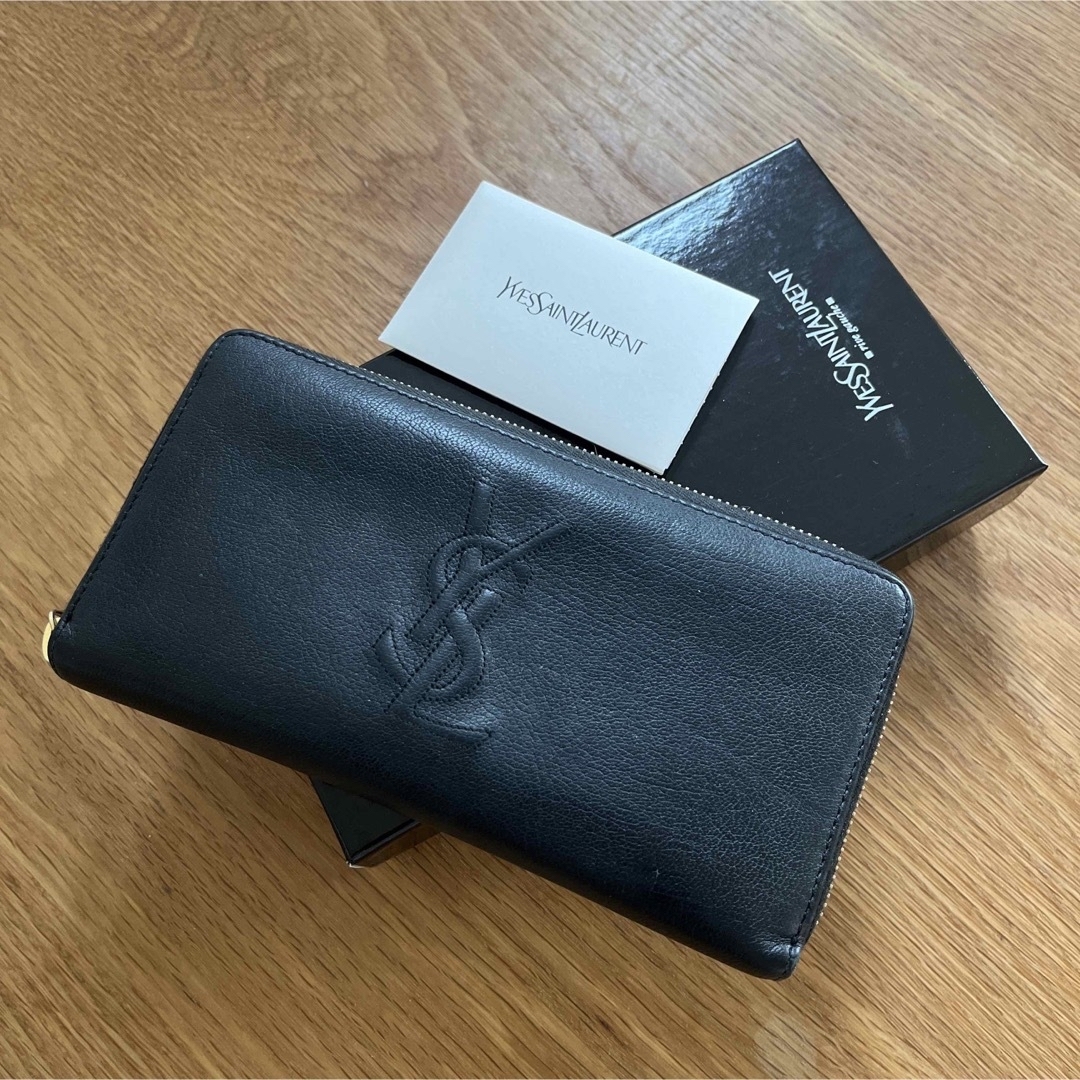 Yves Saint Laurent(イヴサンローラン)のイブサンローラン 長財布 ラウンドファスナー レディースのファッション小物(財布)の商品写真