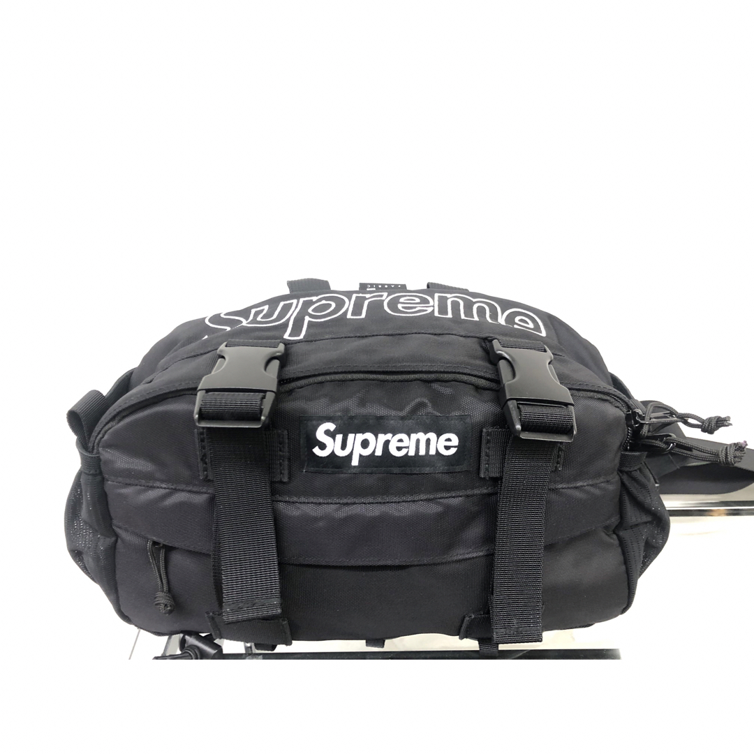 Supreme - 19fw Supreme waist bag 黒 シュプリーム ウエストバッグの