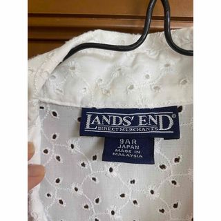 ランズエンド(LANDS’END)のランズエンド　透かしブラウス(シャツ/ブラウス(半袖/袖なし))