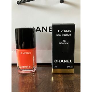 シャネル(CHANEL)のシャネル　ネイル　新品　未使用　オレンジ(マニキュア)