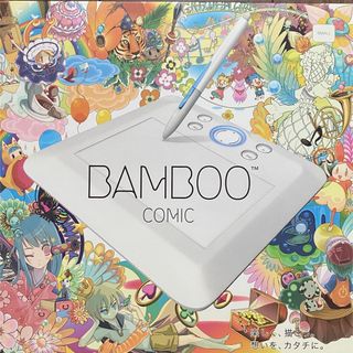 ワコム(Wacom)のBAMBOO COMIC SMALL ホワイト　CTE-450/W1(PC周辺機器)