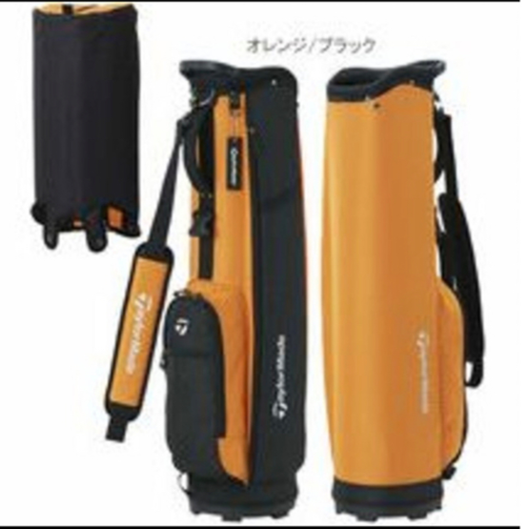 ☆新品 テーラーメイド スリム7 キャディバッグ TB652 オレンジ/ブラック-