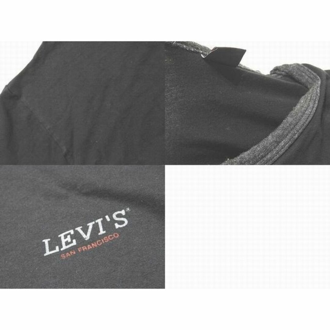 希少 B51 ヴィンテージ リーバイス サンフランシスコ Tシャツ メンズ L ◇ ブラック ビッグE LEVI'S SAN FRANCISCO トップス ▼5H