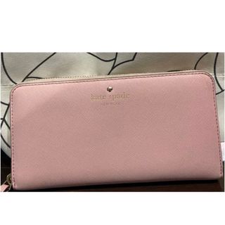 ケイトスペードニューヨーク(kate spade new york)の【ケイトスペード】長財布 ピンク 財布 (財布)