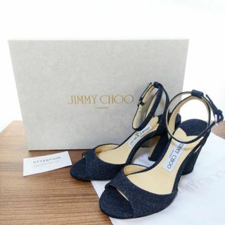 JIMMY CHOO - 未使用 ジミーチュウ MIRANDA デニム アンクルストラップ ...