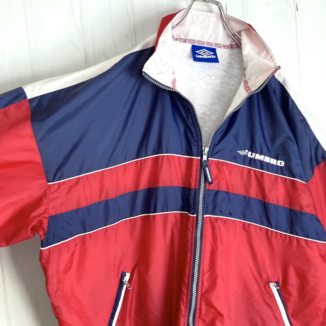 90s umbro VTG アンブロ マンチェスターシティ ナイロンジャケット-