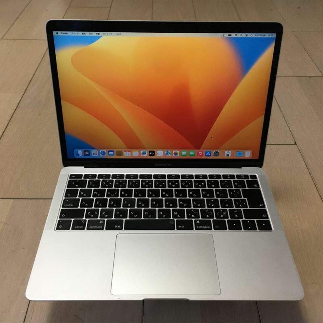 24日まで! 358）Apple MacBook Air 13インチ 2018キーボード