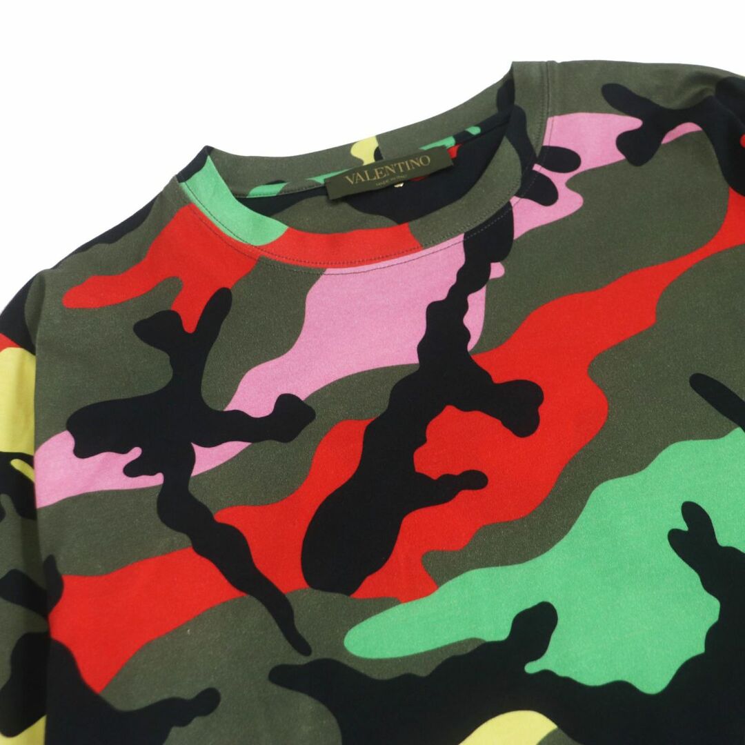 VALENTINO - 極美品□VALENTINO/ヴァレンティノ カモフラ 総柄 ロック