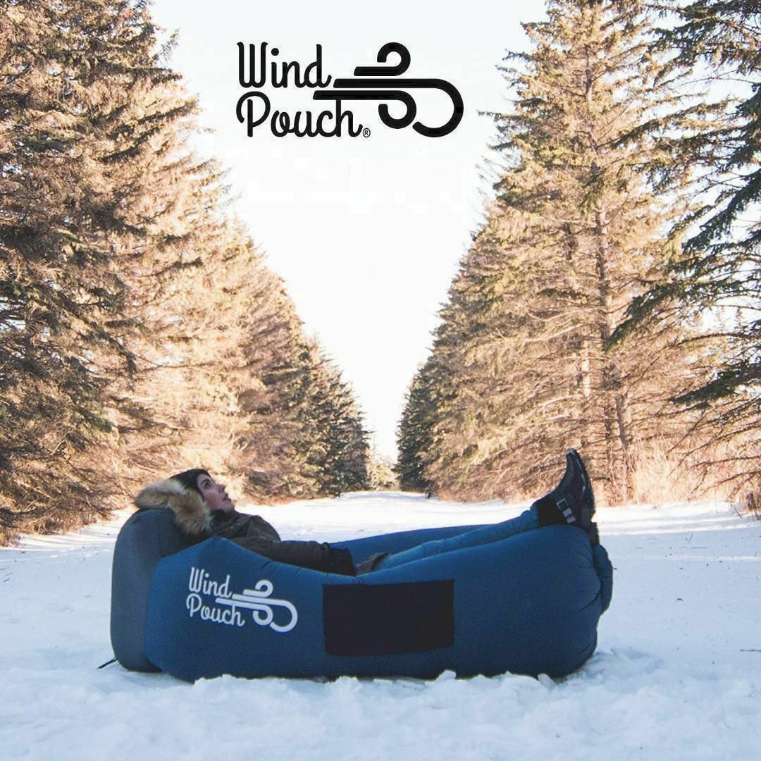 新品■WindPouch■インフレータブル■グラウンド ハンモック■エアソファー