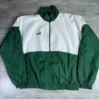 90s  PUMA プーマ ナイロンジャケット ブラック USサイズ