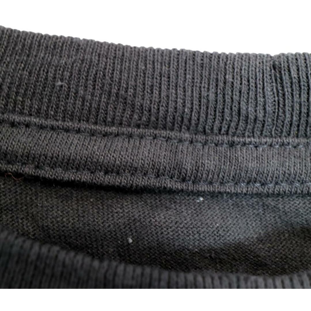 carhartt(カーハート)のCarhartt カーハート ロゴプリント半袖Ｔシャツ 刺繍 丸首 ブラック (メンズ XL) 中古 古着 O2279 メンズのトップス(Tシャツ/カットソー(半袖/袖なし))の商品写真