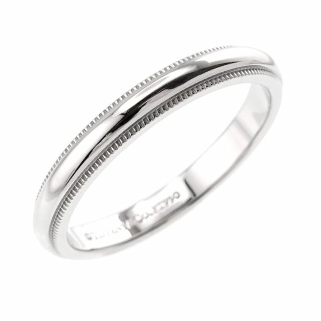 ティファニー TIFFANY&CO. ミルグレイン 17.5号 リング 幅3mm Pt プラチナ 指輪 VLP 90196678 3