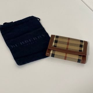 バーバリー(BURBERRY)のBurberry  バーバリーロンドン 小銭入れ コインケース ブラウン 茶色(コインケース)