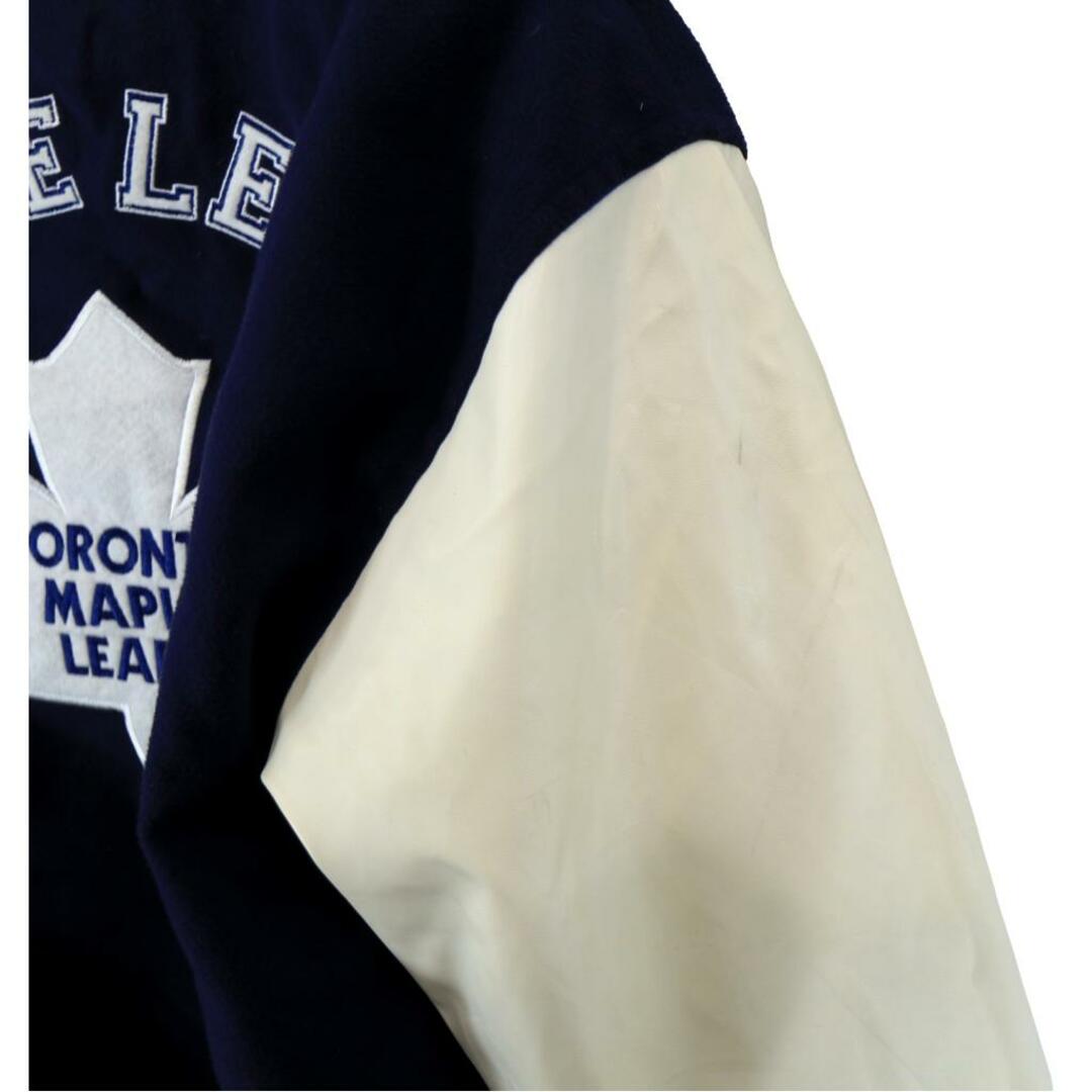 NHL トロント メープルリーフス スタジアムジャケット スポーツ ブルー (メンズ XL)   O2296