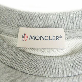 <br>MONCLER モンクレール/3Dロゴスウェットシャツ/ハーフスリーブ/C2097800250 80426/XL/メンズインナー/ABランク/82