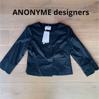 アノニムクラフツマンデザイン(ANONYM CRAFTSMAN DESIGN)のアノニム　デザイナーズ　ネイビージャケット　Mサイズ(ノーカラージャケット)