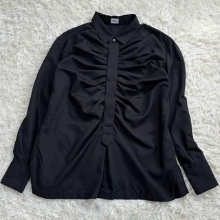 ISSEY MIYAKE - イッセイミヤケ 厚手のブラウスシャツ美品（1112）の