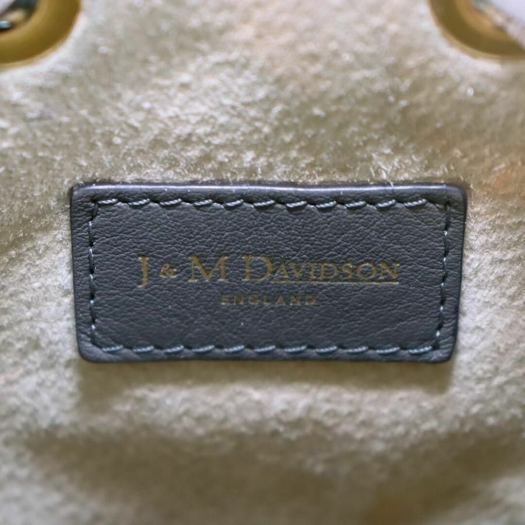 J&M DAVIDSON   ジェイアンドエムデヴィッドソン 巾着バッグ 灰色