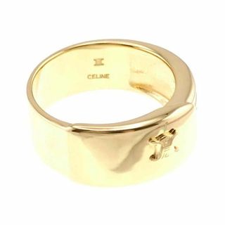 セリーヌ CELINE マカダム 12.5号 リング K18 YG イエローゴールド 750 指輪 VLP 90203795