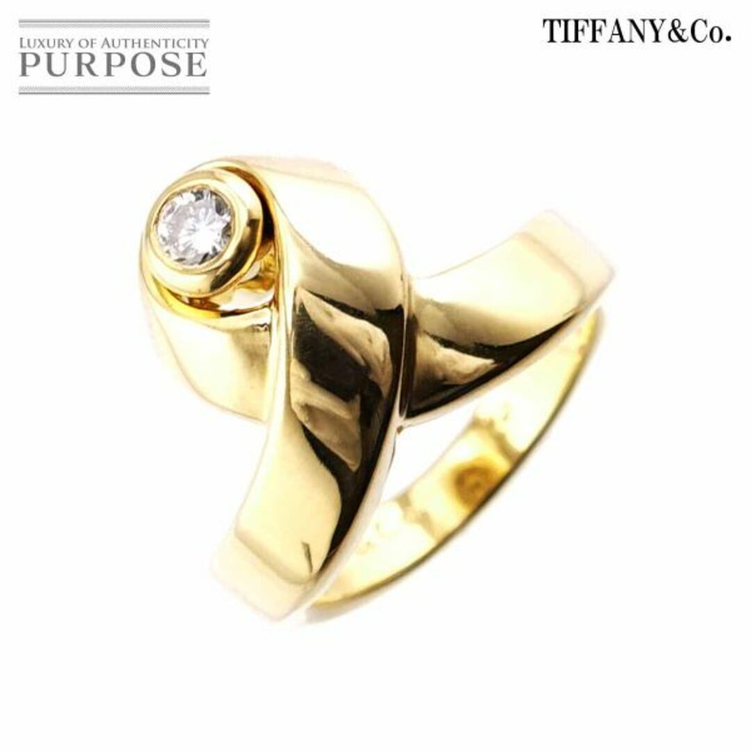 Tiffany & Co. - ティファニー TIFFANY&CO. 7号 リング ダイヤ 1P K18 ... ティファニー リング7号