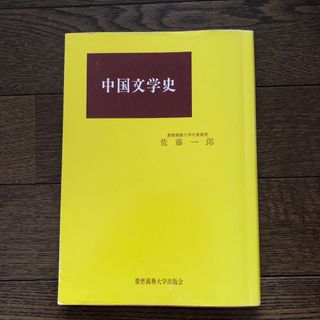 【送料込】中国文学史 改訂 慶應義塾大学出版社(文学/小説)