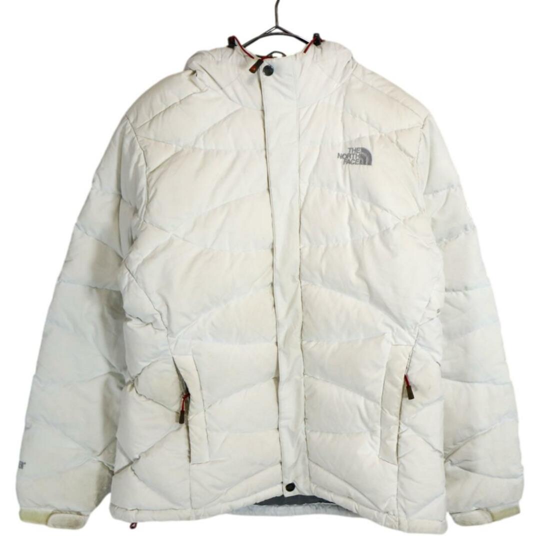 THE NORTH FACE ノースフェイス サミットシリーズ ダウンジャケット 防寒 700フィル WINDSTOPPER ホワイト (レディース L)   O2329